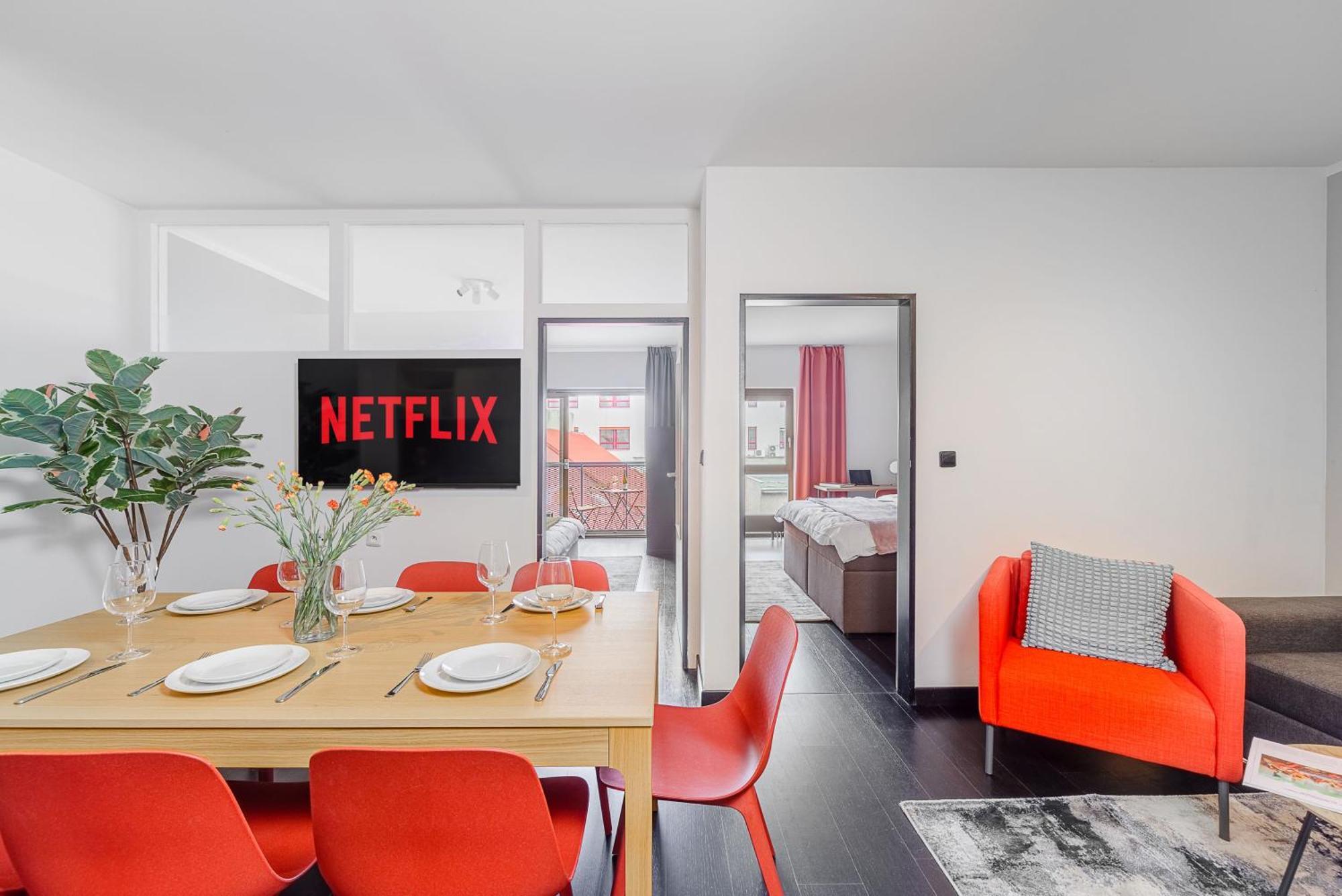 Spacious Apartments Near Karlin Square Prag Exterior foto