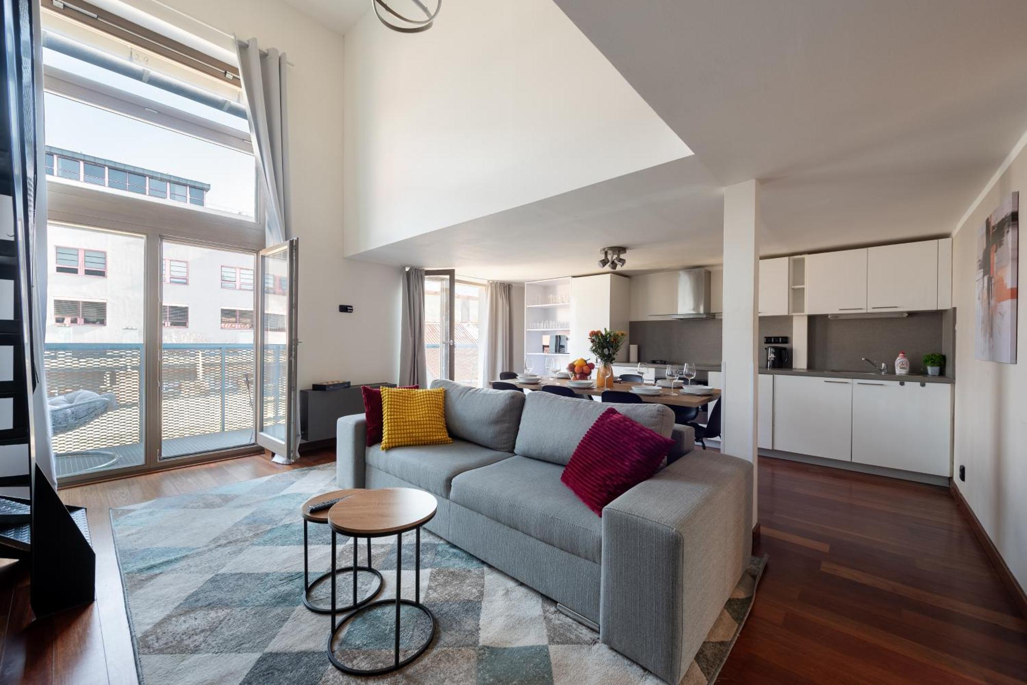 Spacious Apartments Near Karlin Square Prag Exterior foto
